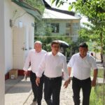 Условия в Келесском и Сарыагашской районах оценил замакима Туркестанской области