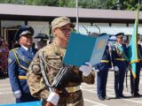 В Шымкентском гарнизоне новобранцы приняли присягу на верность Родине