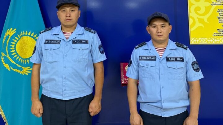 Гвардейцы спасли тонущего в реке мужчину