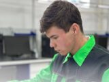 Стенд для профориентации школьников придумал студент из Кентау