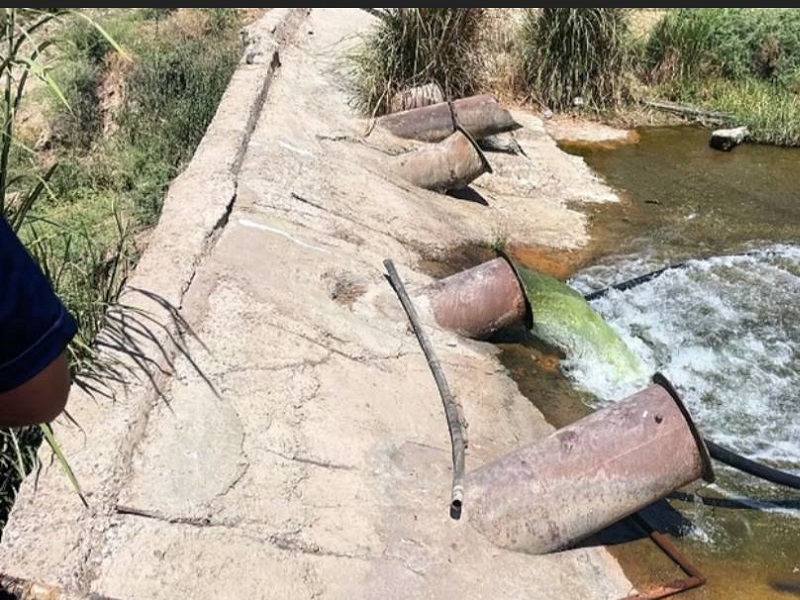 Незаконный сбор воды из Шардары выявили полицейские