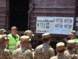 В Шымкентском гарнизоне прошли показательные занятия по перевозке военной техники железнодорожным транспортом