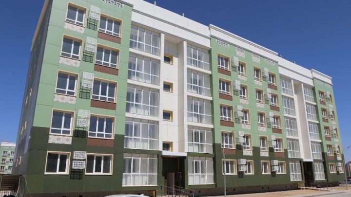20 жилых домов строят в Туркестане