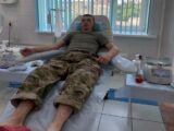 Петропавловские гвардейцы сдали кровь и внесли вклад в доброе дело