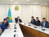 Аким Туркестанской области обсудил проблему открытия фабрики с турецким инвестором