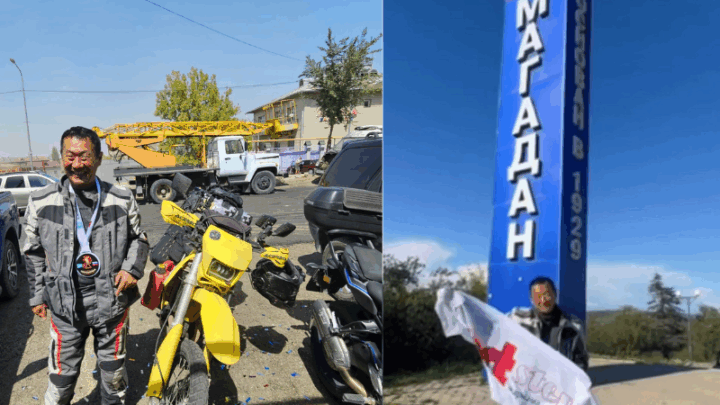 Путешествие на мотоцикле из Шымкента до Магадана