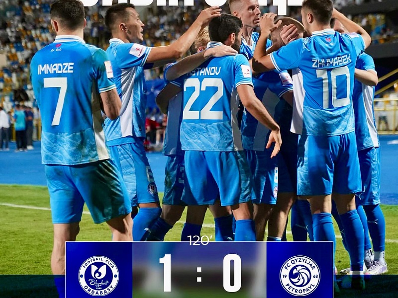 «Ордабасы» вышел в финал Кубка Казахстана «Ордабасы» вышел в финал Кубка Казахстана