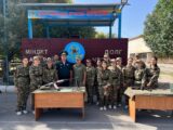 Познавательный день для старшеклассников провели в воинской части Шымкента