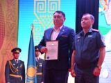 В Туркестане отметили День местных органов военного управления