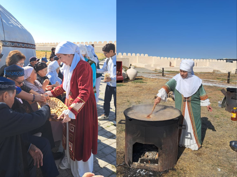 На гастрофестивале в Шымкенте возрождают вкусы традиций
