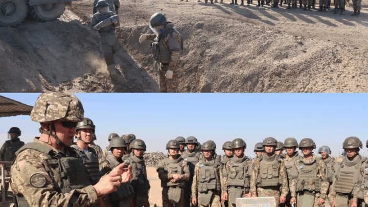 Курсанты военного института прошли практические занятия по боевым задачам