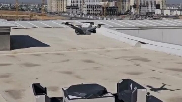 Дроны патрулируют улицы Шымкента