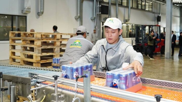 Напитки под брендом RC COLA начали выпускать в Туркестанской области