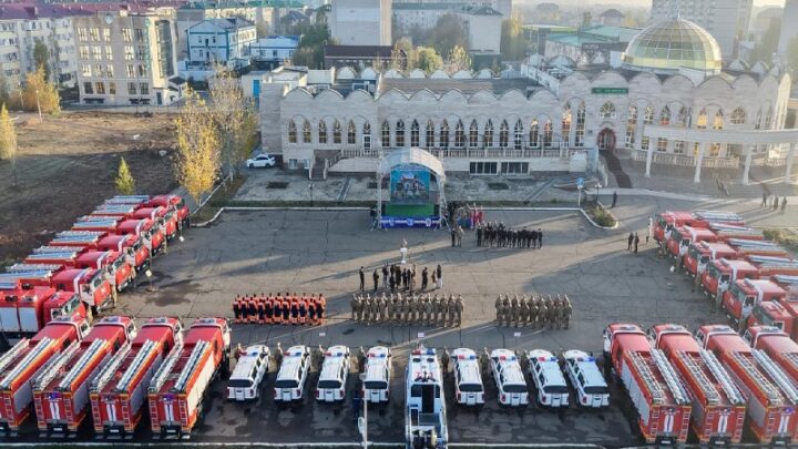 Оснащение подразделений ДЧС Западно-Казахстанской области