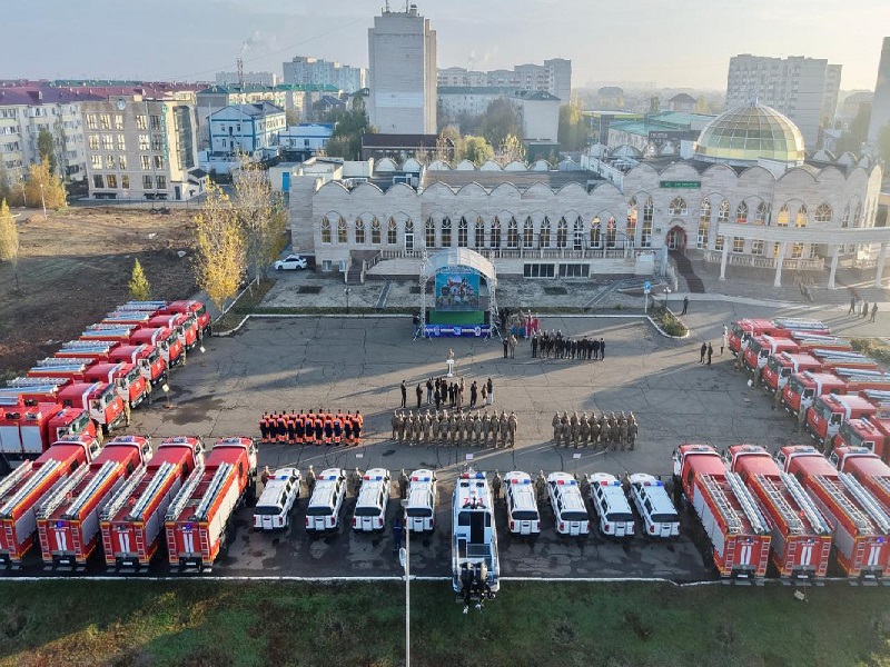Оснащение подразделений ДЧС Западно-Казахстанской области Оснащение подразделений ДЧС Западно-Казахстанской области