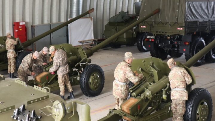 Готовность шымкентских артиллеристов к зиме подтверждена высшей оценкой проверяющих