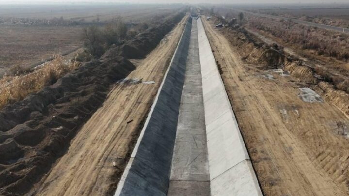 62 км земляных каналов забетонируют в Туркестанской области