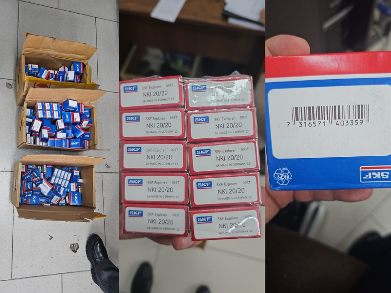Контрафактные подшипники выявлены в Шымкенте