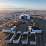 Солнечную электростанцию начались строить в Сауранском районе