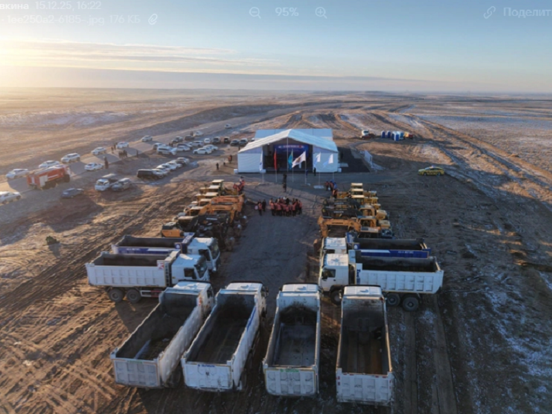 Солнечную электростанцию начались строить в Сауранском районе