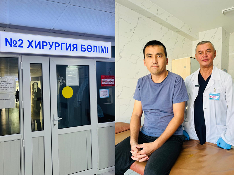 Косточку длиной 3 см проглотил житель Шымкента и повредил кишечник