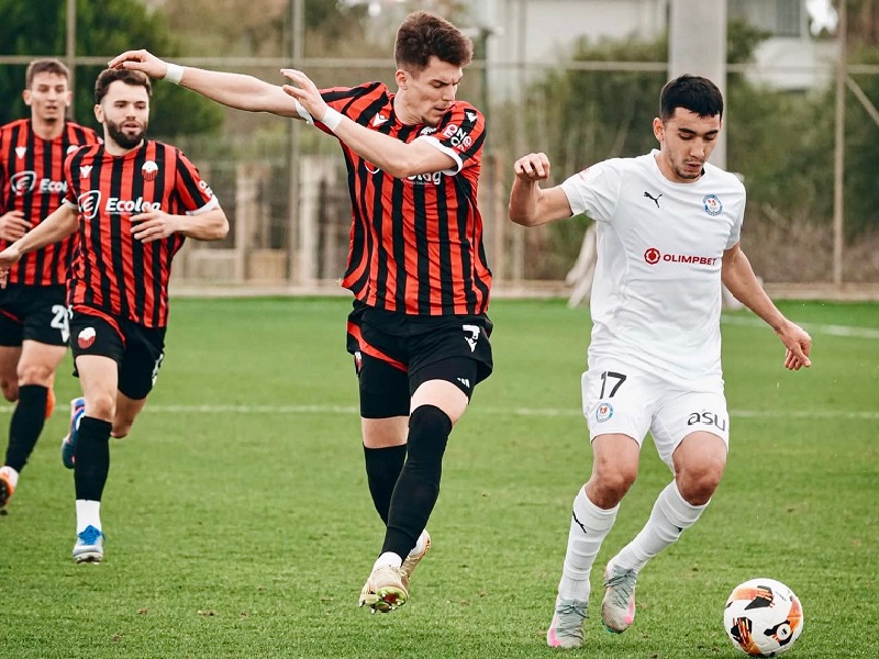 Ордабасы сыграл вничью с чемпионом Северной Македонии