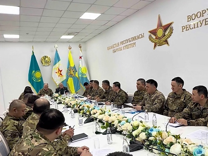 В Акмолинском гарнизоне подведены итоги 2025 года