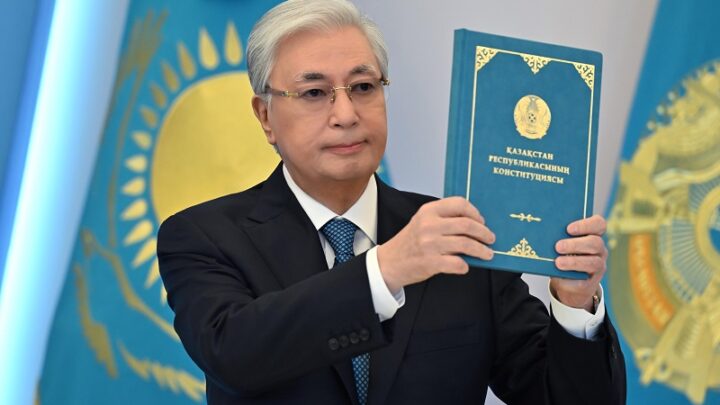 Президент Касым-Жомарт Токаев принял участие в торжественном мероприятии, посвященном принятию Конституции