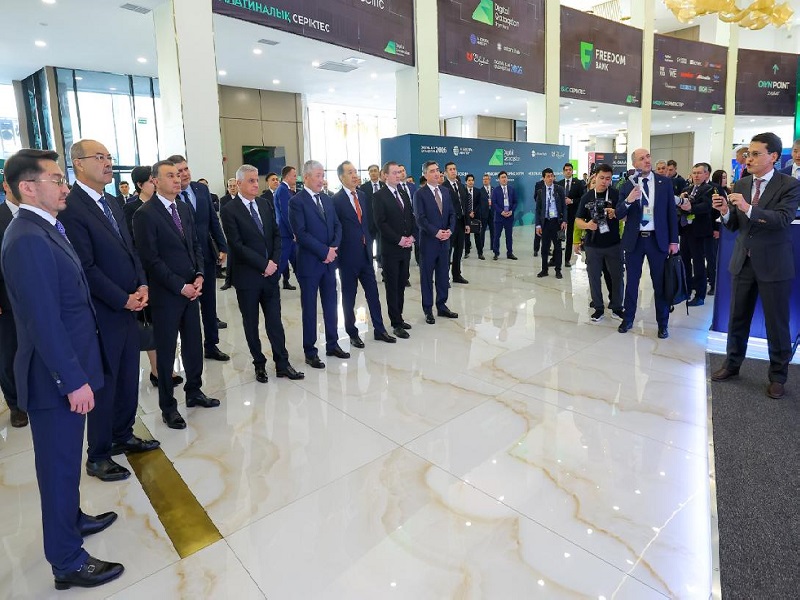 Выставку цифровых проектов посетили участники заседания Евразийского межправительственного совета