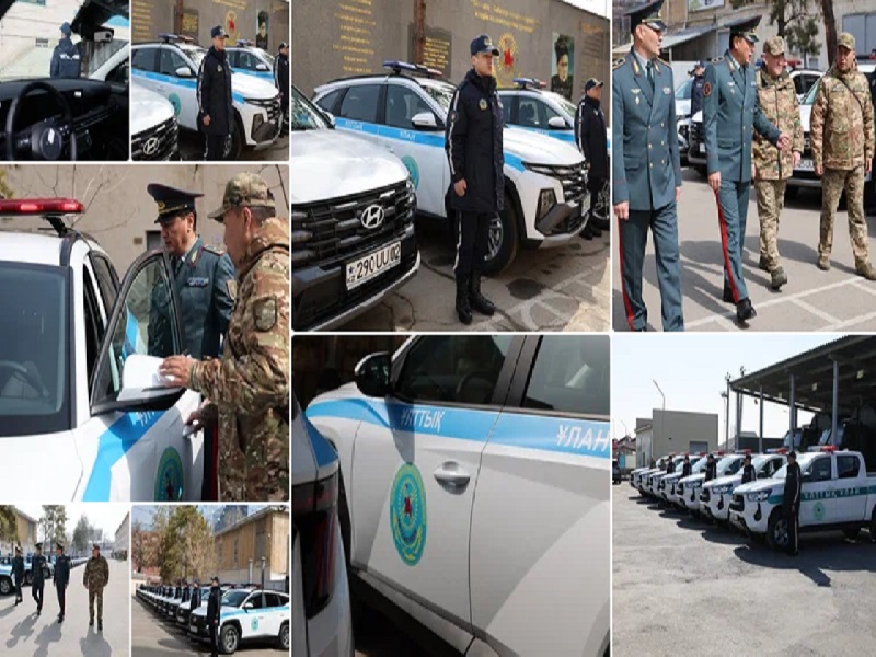 В преддверии Наурыза автопарк Нацгвардии  пополнился современной техникой