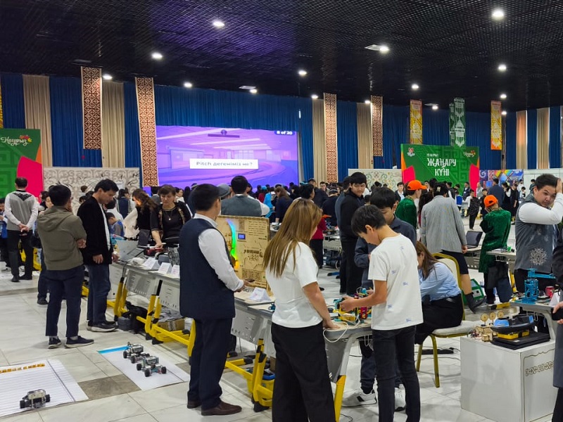 Фестиваль робототехники прошел в Шымкенте