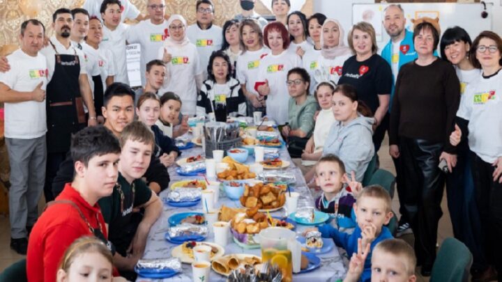 В центре поддержки детей «Ковчег» установили новую кухню