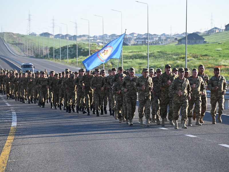 Военный колледж в Шымкенте отметил вторую годовщину преобразования