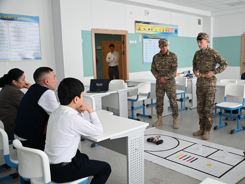 В Шымкенте стартовал военно-патриотический сбор молодёжи «Айбын»