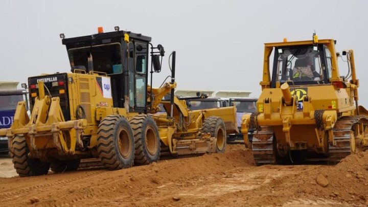 Дорогу в обход Сарыагаша начали строить в Туркестанской области