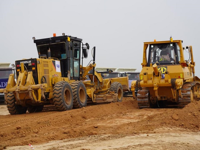 Дорогу в обход Сарыагаша начали строить в Туркестанской области