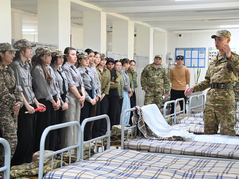 Как прошёл день открытых дверей в бригаде ПВО Шымкента