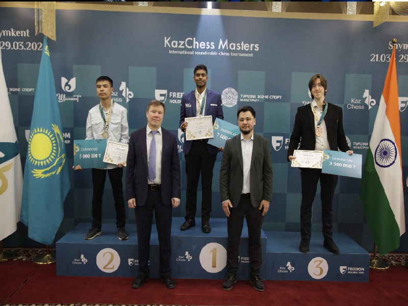   Гранд-финал Командной школьной шахматной лиги прошел в  Астане