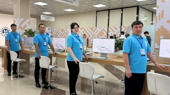 Цифровой ЦОН нового формата открылся в Туркестане
