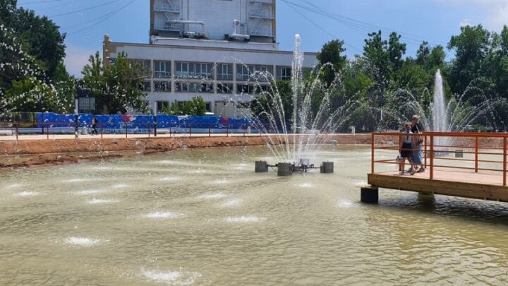Два парка Шымкента изменились до неузнаваемости