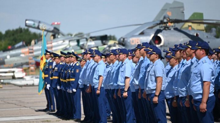 Шымкентская авиационная база отметила юбилей