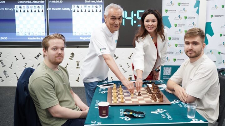 В Алматы стартовал престижный шахматный турнир KazChess Masters