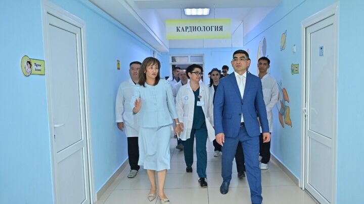 Детский кардиохирургический центр открыли в Туркестанской области