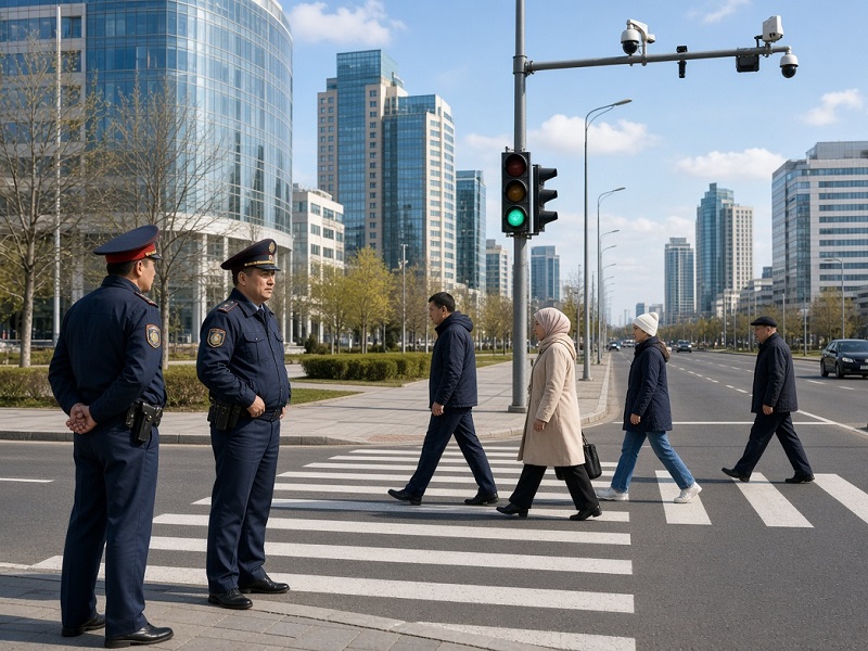 Более 20 000 нарушений пешеходов зафиксировано в столице с начала 2026 года