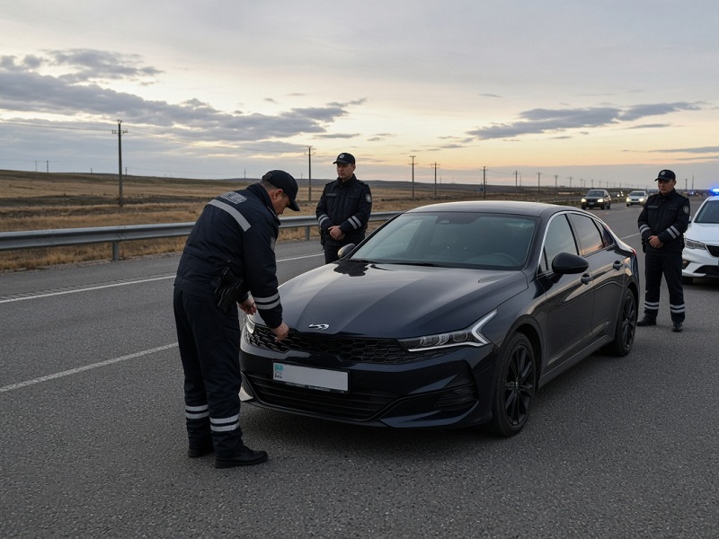 Водитель закрыл номер бумагой — автомобиль отправили на штрафстоянку