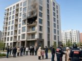 19 человек эвакуировали в Шымкенте из-за пожара