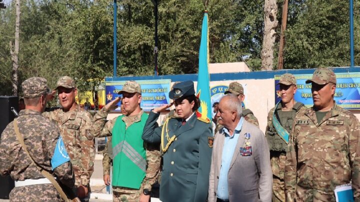 В Шымкенте 125 военнообязанных впервые приняли воинскую присягу на полигоне «Ақтас»