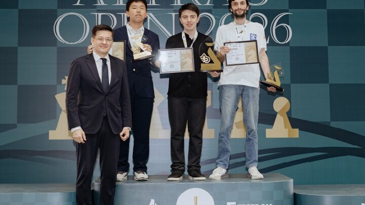 Atyrau Open 2026 выиграл гроссмейстер Эмин Оганян из Армении