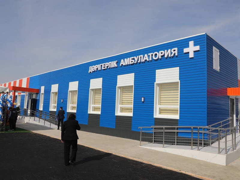 Новую врачебную амбулаторию открыли в Сарыагаше